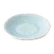 日本kaizan快山窯手作美浓烧食器青白瓷快山窑6寸餐碟