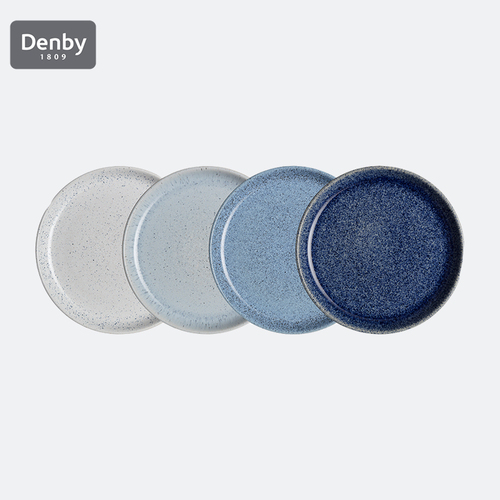 英国Denby艺匠蓝系列餐具套装 中号餐盘