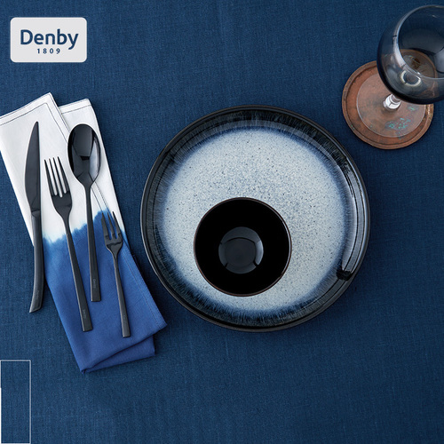 英国Denby黑露系列餐具碗盘 平盘