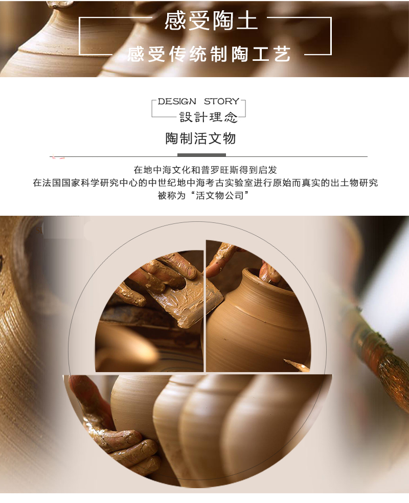 法国原产Barbotine陶制鱼纹果盘餐盘点心盘方盘 花色
