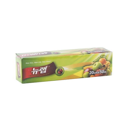 韩国原产Newwrap食品巧撕保鲜膜食品膜包装膜 透明 M-25cm
