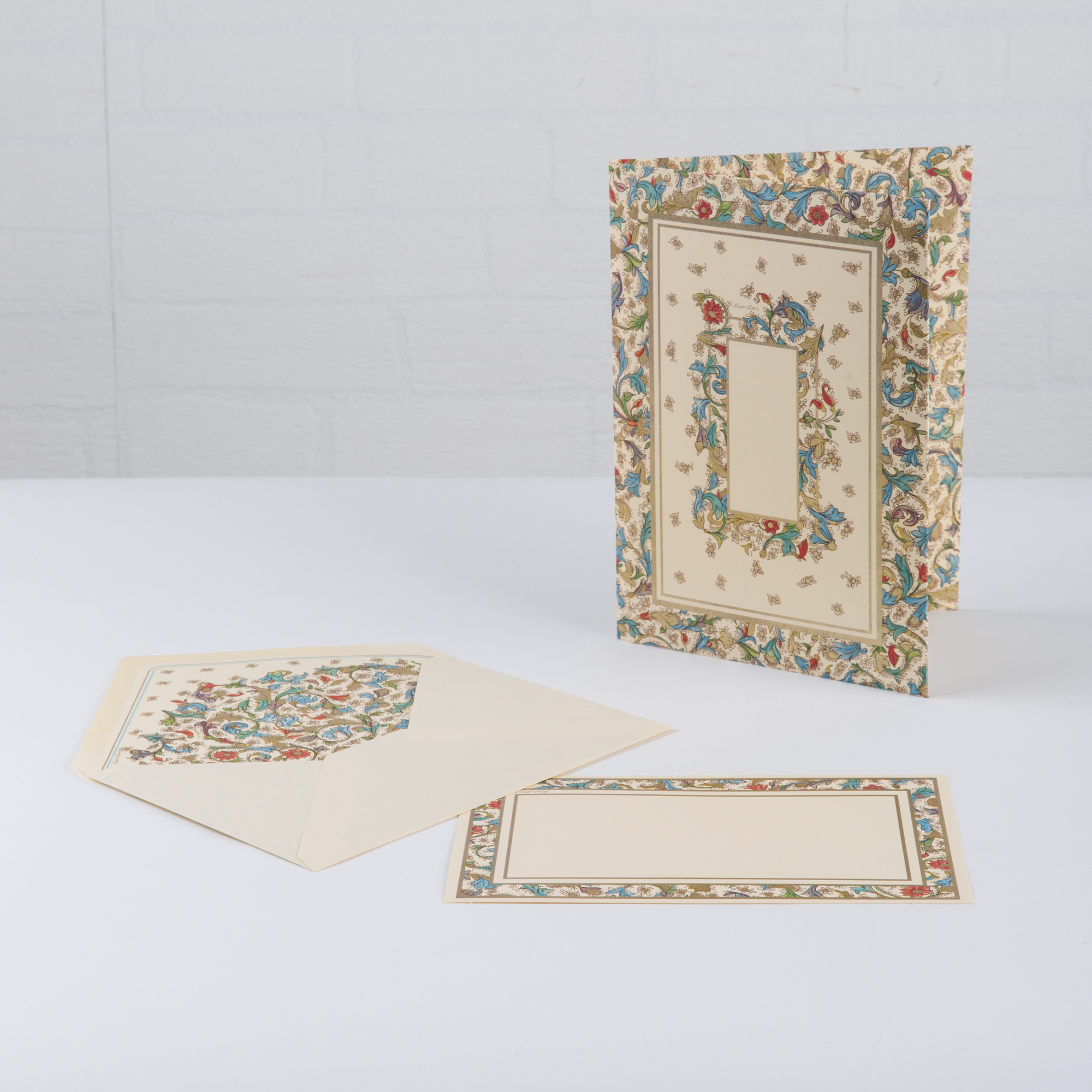 意大利原产kartos中世纪系列信封 贺卡(10pcs) 通色