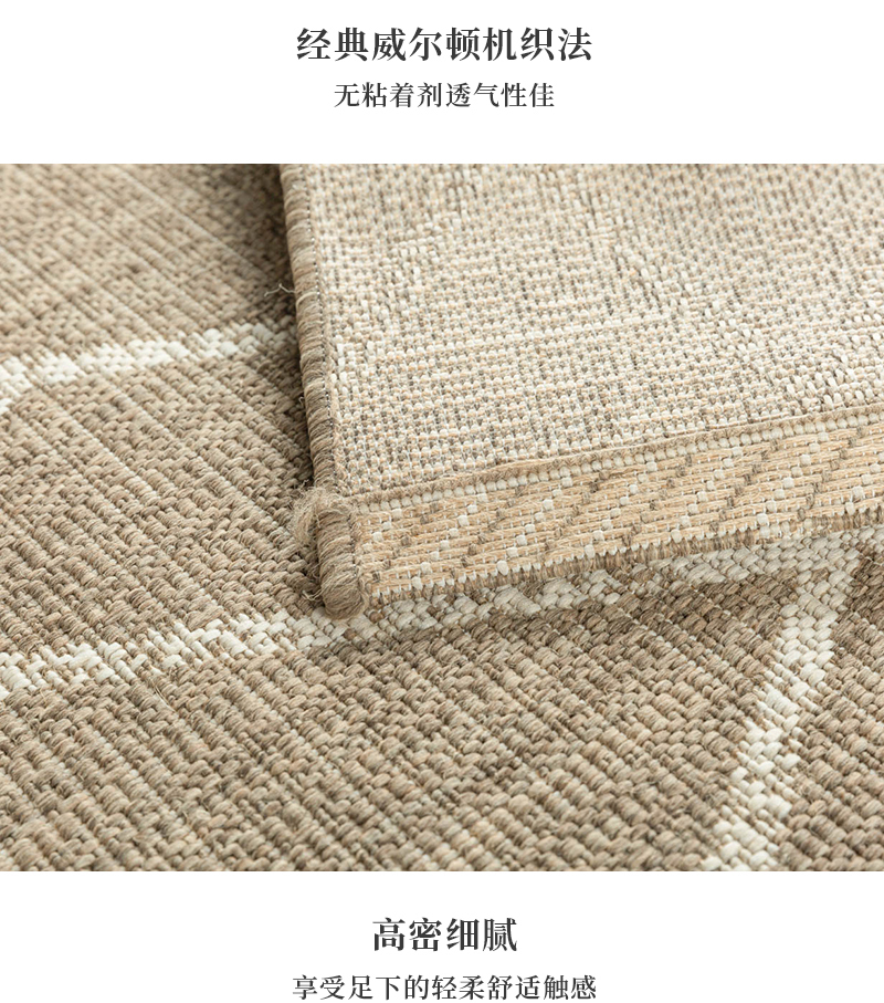 比利时DC carpets纺丝地毯机织地毯地垫floorlux系列 银灰色 S  120*170cm