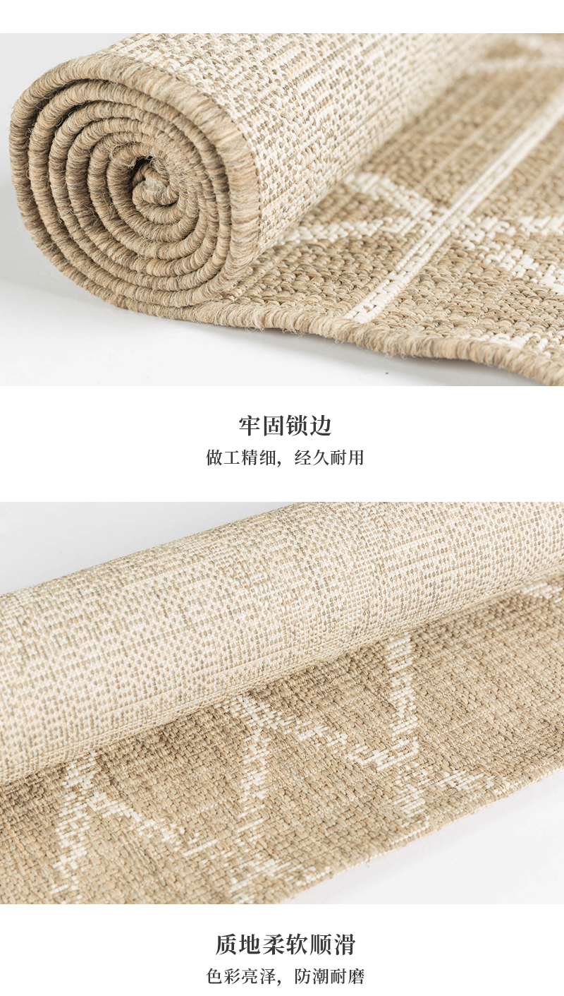 比利时DC carpets纺丝地毯机织地毯地垫floorlux系列 银灰色 S  120*170cm
