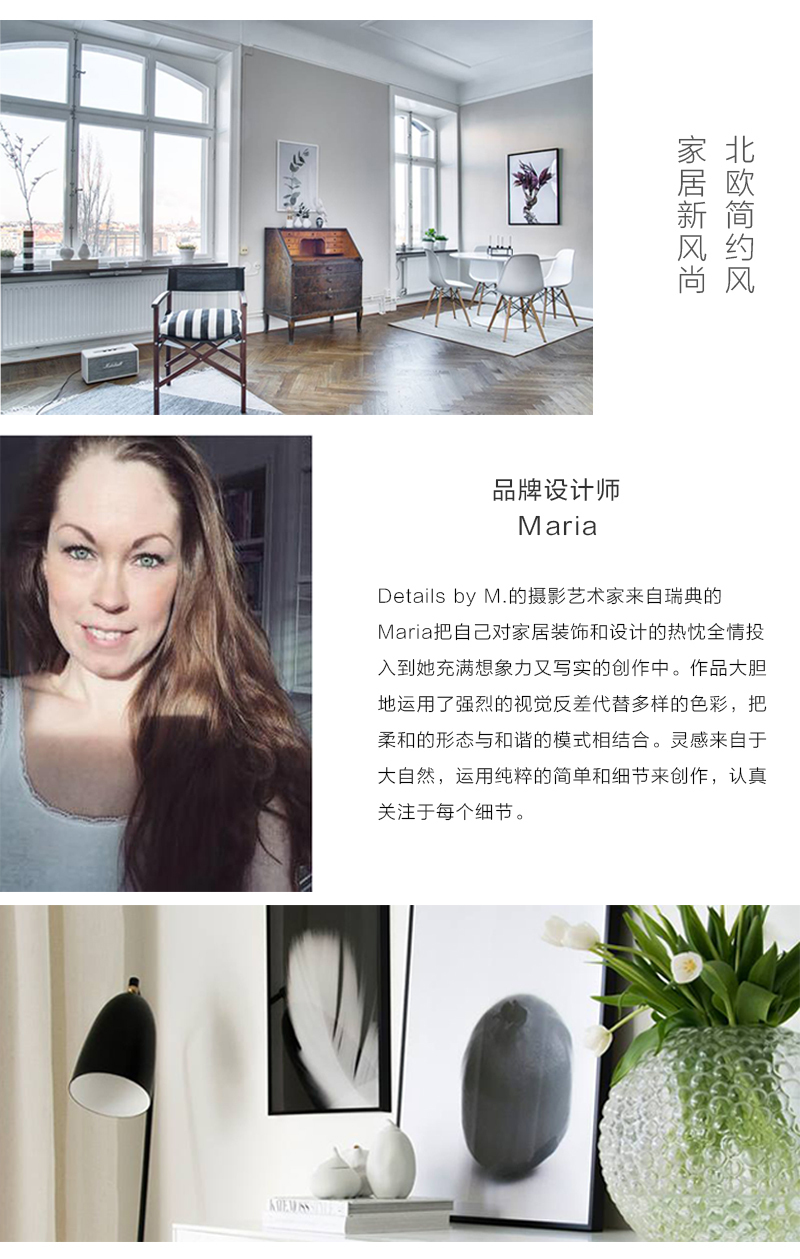 瑞典原产Details by M.摄影装饰画植物挂画--HONEYWORT 浅紫 M