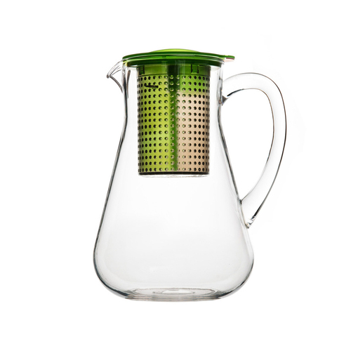 德国原产finum芬伦塑料泡茶壶水壶水具1.8L 绿色