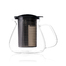 德国原产finum芬伦玻璃茶壶水壶茶具1L 黑色