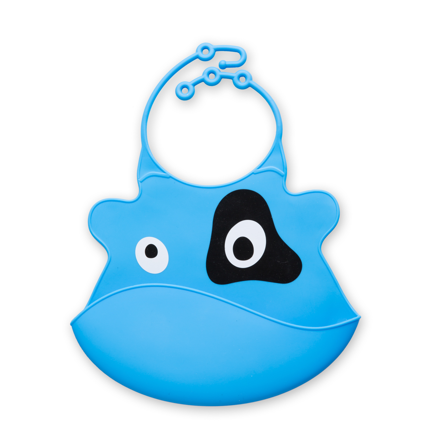 瑞典原产Virgel Technology卡通硅胶围嘴围兜饭兜小牛