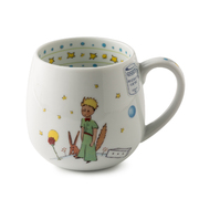 德国原产Könitz陶瓷杯窄口马克杯水杯 小王子的秘密420ml 米白
