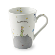 德国原产Könitz陶瓷杯马克杯水杯 小王子的幸运星(英)420ml 米白