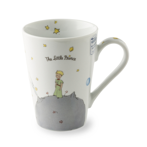德国原产Könitz陶瓷杯马克杯水杯 小王子的幸运星(英)420ml 米白
