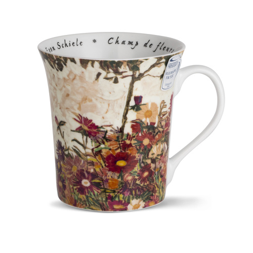 德国原产KOENITZ陶瓷水杯茶杯马克杯陶瓷杯子席勒之花 彩色