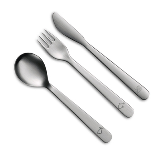 德国原产mono小淘气西餐具餐具 儿童用西餐具3件套