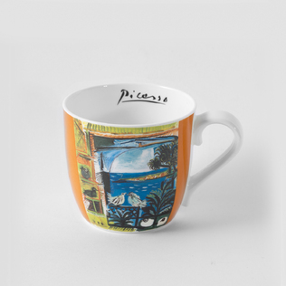 德国原产Könitz骨瓷杯马克杯水杯 毕加索系列鸽子425ml