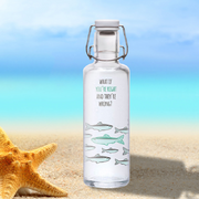 德国原产soul bottles玻璃水瓶水具玻璃瓶子 勇者之行