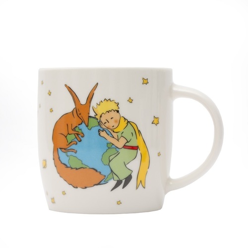 德国原产Könitz马克杯水杯茶杯骨瓷杯 小王子与狐狸 白色