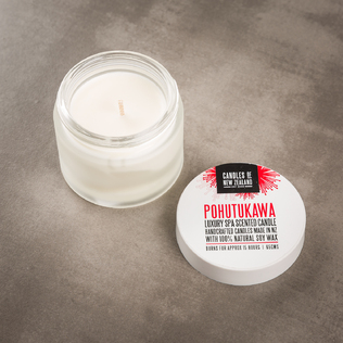 新西兰原产Candles of NZ轻奢系列Spa手工大豆蜡圣诞红花香味