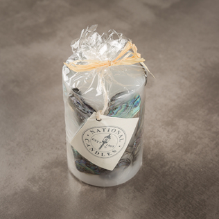 新西兰原产NATIONAL CANDLES鲍鱼壳蜡烛家居装饰蜡烛桌面摆件