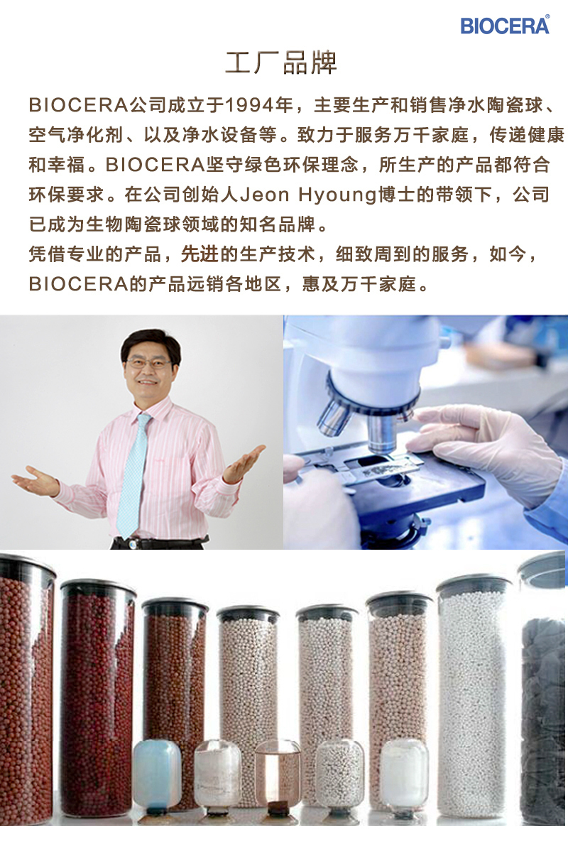 韩国原产BIOCERA除氯过滤增压花洒莲蓬头淋浴头套装 银色