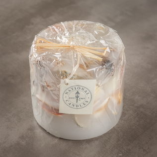 新西兰原产NATIONAL CANDLES贝壳蜡烛家居装饰蜡烛桌面摆件