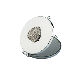 意大利原产Janeke便携镜子双面镜随身镜心心相映