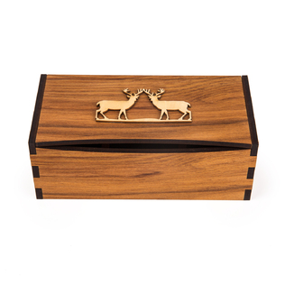 新西兰原产Ian Blackwell手工芮木男士腕表佩饰盒麋鹿