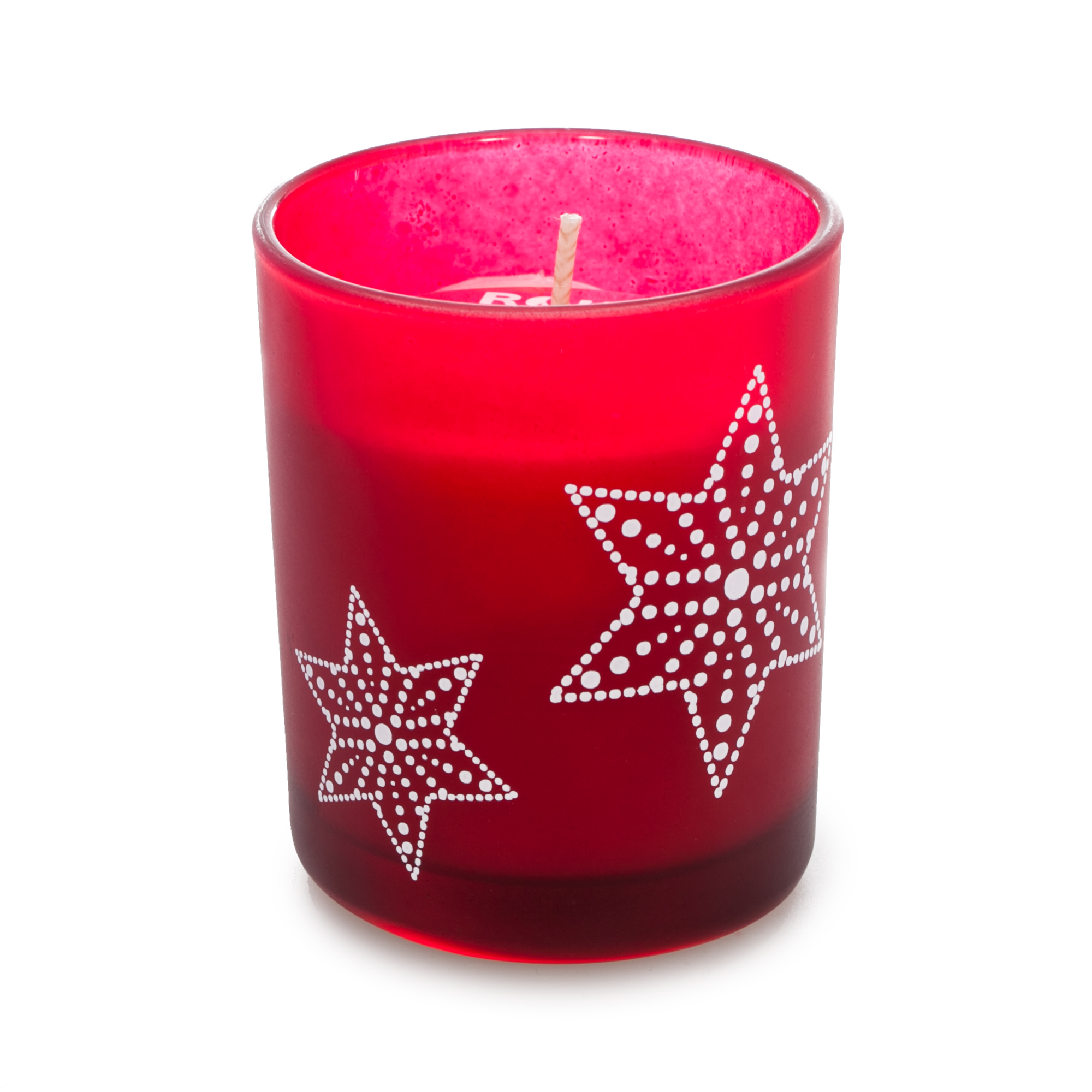 cerasroura 红色圣诞节蜡烛 圣诞红香薰味 85x70mm