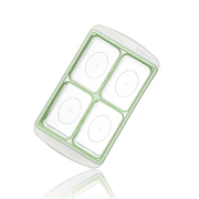 韩国原产RRE一粒粒食物储存格冰模制冰盒加大款 4格 绿色