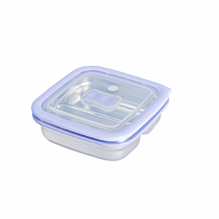 韩国原产STENLOCK不锈钢 2分区分隔保鲜盒存储盒450ml