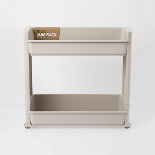 韩国原产CHANGSIN可拖拉健康置物架夹缝架双层