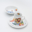 德国原产seltmann Weiden儿童餐具杯碗盘三件套动物世界