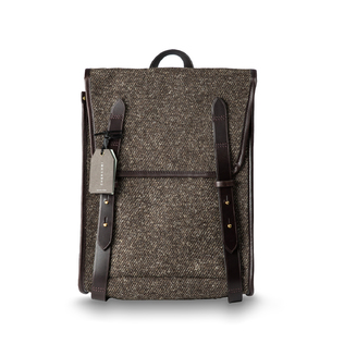 英国原产CHERCHBI 手工高山赫德维克羊毛商务休闲背包双肩包