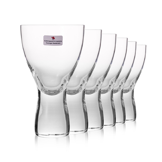 德国原产FARBGLASHUTTE玛丽系列香槟杯酒杯玻璃杯6件套