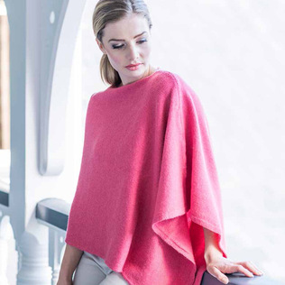 新西兰原产MERINOMINK 美利奴羊毛驼羊毛混纺女士针织披肩