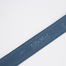意大利原产GP&MAX alce系列休闲商务腰带皮带牛皮裤带 蓝色 101cm