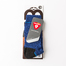 意大利原产MICO户外徒步登山专用防扭护踝运动袜短袜袜子 蓝色 S