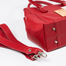 意大利原产TERRIDA 手工小牛皮手提包斜挎包单肩包 红色