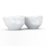 德国原产Fiftyeight陶瓷碗表情碗2件套200ml 亲亲与微笑