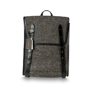 英国原产CHERCHBI 手工高山赫德维克羊毛商务休闲背包双肩包