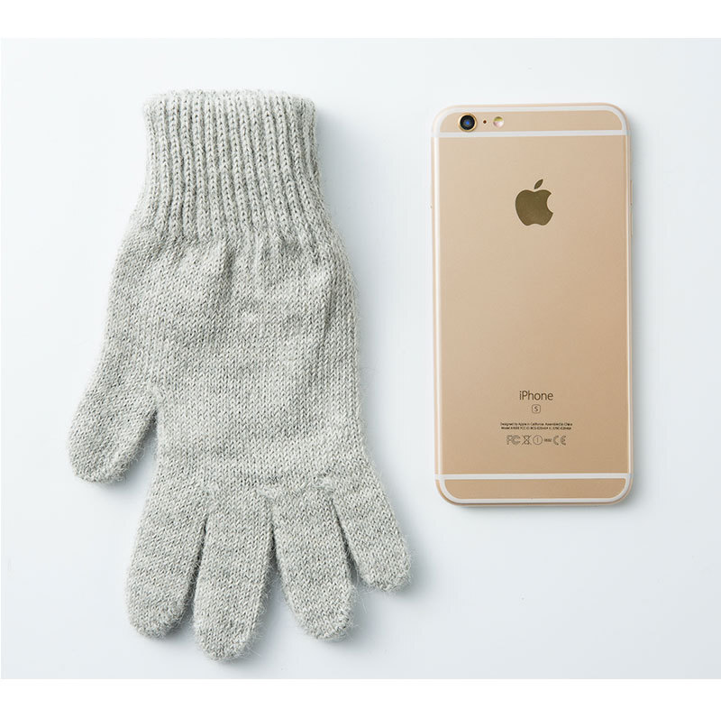 新西兰原产KIWIKNITS 驼羊毛手套冬季 红色 S