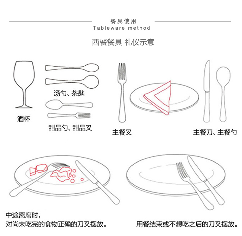 德国原产Franz Furst304奥体不锈钢西餐沙拉餐具2件套Opus 不锈钢