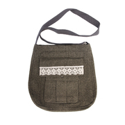 芬兰原产GLOBE HOPE 军包风格斜挎包单肩包