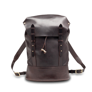 英国原产CHERCHBI 手工牛皮休闲背包双肩包