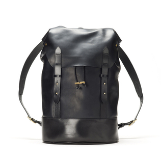 英国原产CHERCHBI 手工牛皮休闲背包双肩包