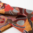 澳大利亚原产Bulurru  MCR系列土著图案靠垫套抱枕套不含枕芯 红色