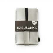 德国原产dekoop防摔皮质手机保护套&nbsp;银色