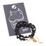 韩国原产MORAN YI_F时尚黑珠蕾丝手链手环 黑色