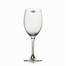 奥地利原产Kisslinger Kristallglas水晶玻璃酒杯高脚杯 透明镶高雅金边