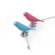 韩国原产b201 DESIGNERS创意小鸟收线夹理线器小号2只装