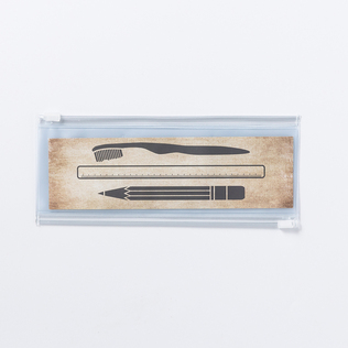 韩国原产namoo essence PVC 4格多功能透明收纳袋收纳盒